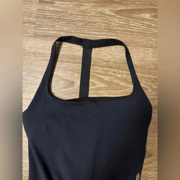 Free People FP Movement Black All Strapped Onesie Jumpsuit Harem Pants Size XS - Picture 5 of 15